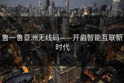 鲁一鲁亚洲无线码——开启智能互联新时代